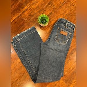 Wrangler High Rise Trousers Long